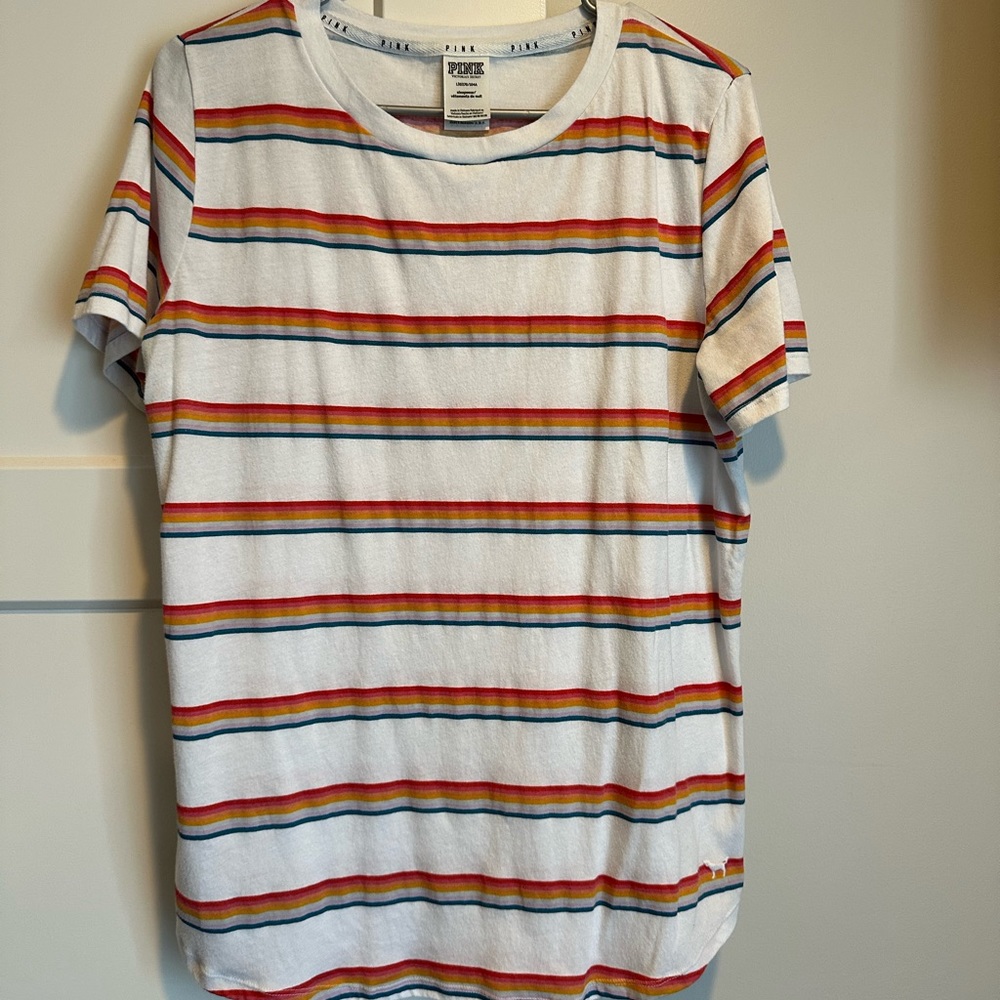 Cute PINK striped Tshirt
